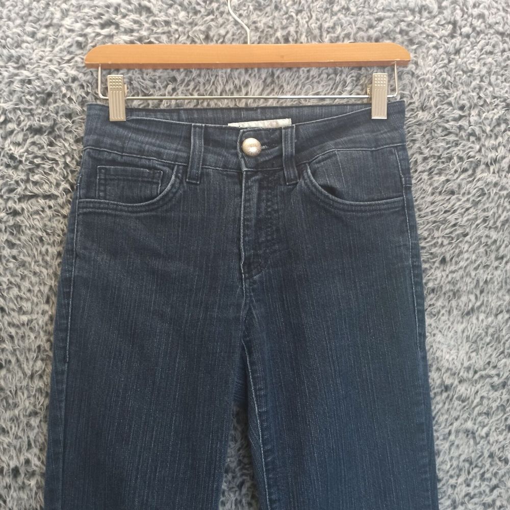 Flying Monkey Jeans Women 0 Blue Skinny Leg Mid Rise American Denim Logo - Picture 2 of 12